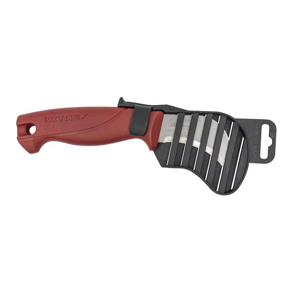 CARPET & ROOFING FELT KNIFE WITH PLASTIC HANDLE & SHEATH - Image 2