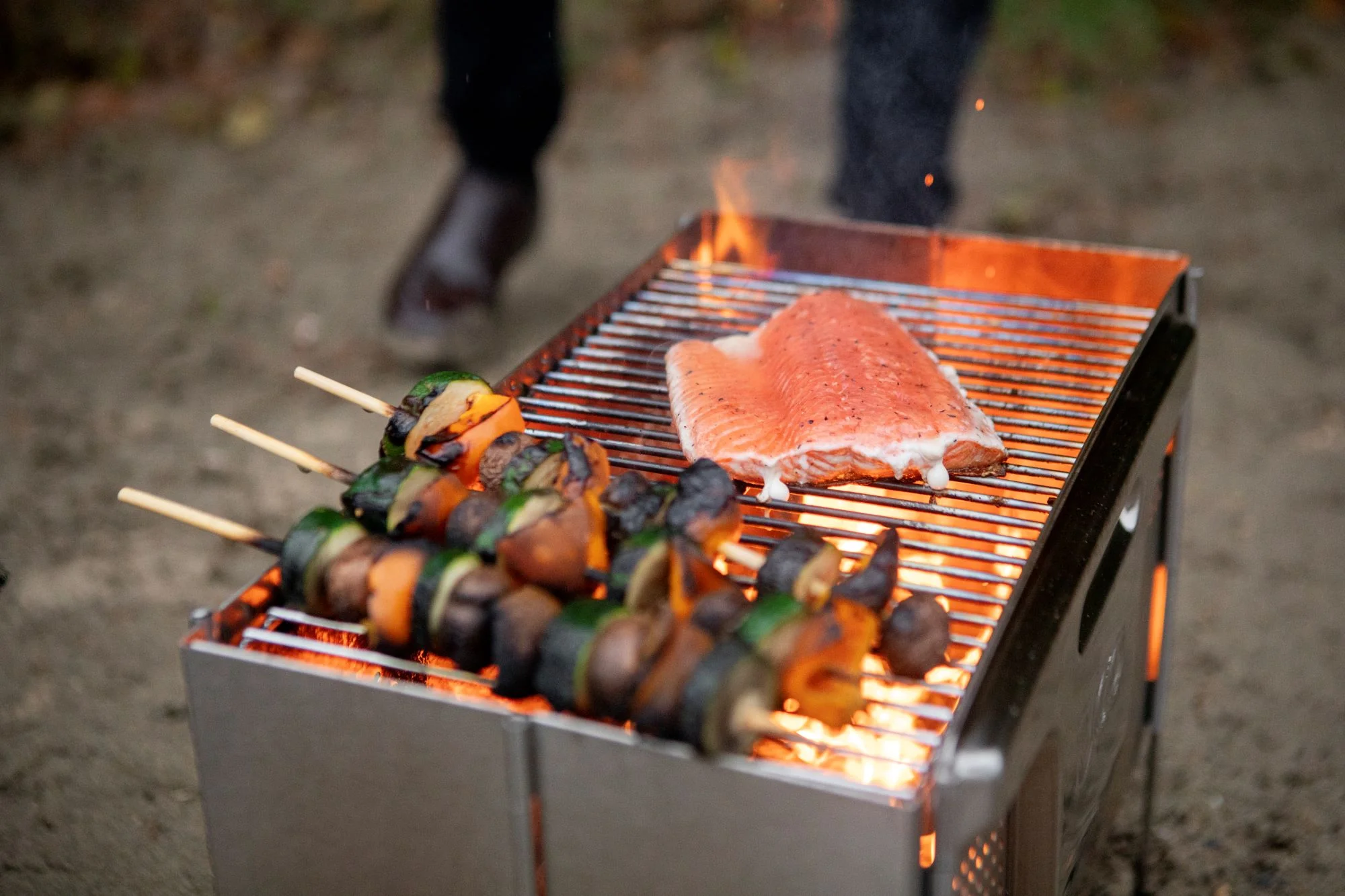 Flatpack Smokeless Firepit and Grill - Image 6