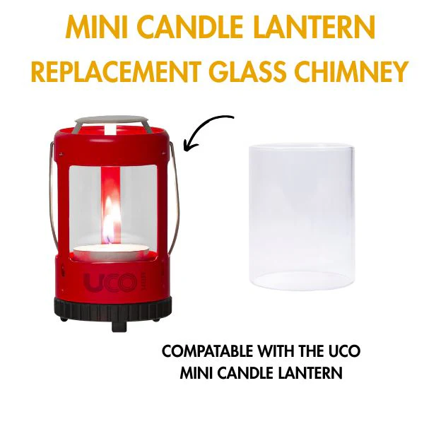 Mini Candle Lantern-Replacement Glass Chimney - Image 3