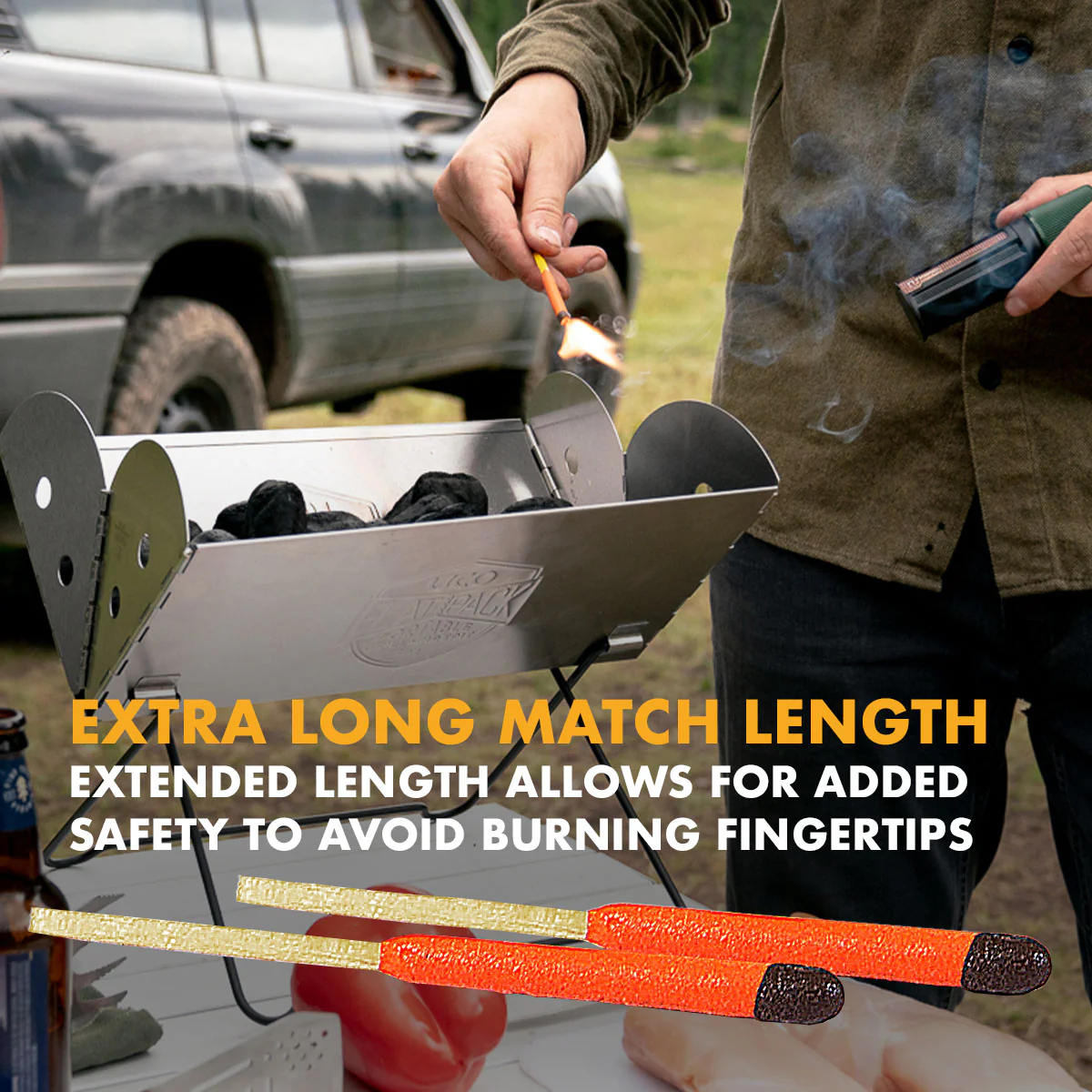 Stormproof Matches- Box of 25 Matches - Image 5